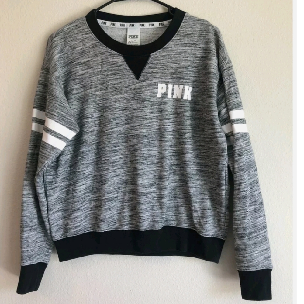 VICTORIAS SECRET PINK CREW SWEATSHIRT XS